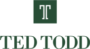 SMALL GREEN TED TODD LOGO